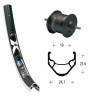 RA 28x1.75din.d.mozzoDH3N20 ne.rig.36b.