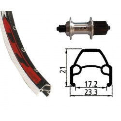 RP 28x1.75Deore b.X 8/9v.arg.QR 36b.