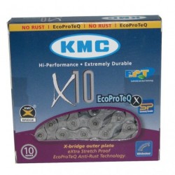Catena cambio KMC X-10 EPT antiruggine