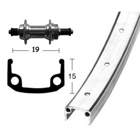 r.post. 28x1 3/8 , 36 buchi con QR