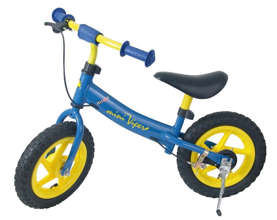 Bici bimbo 12' manico in alluminio blu - Sport e Bici