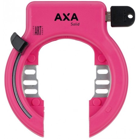 Lucchetto telaio Axa Solid XL rosa