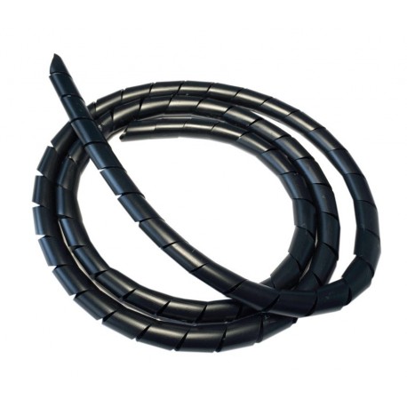 Nastro spirale nero flessib