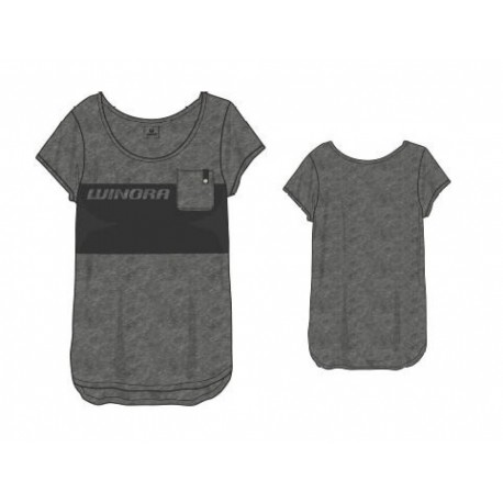 Winora Crewneck Shirt Logoprint donna