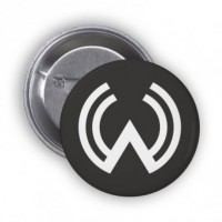 Pin Winora 'W' - con Butterfly-Clip