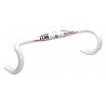 Manubrio da corsa ITM Alcor 80 Wing bianco
