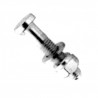 bullone di serr. P. la sella M8x45 zinco