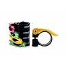 Fascetta blocc. sella X-TAS-Y nero alloy